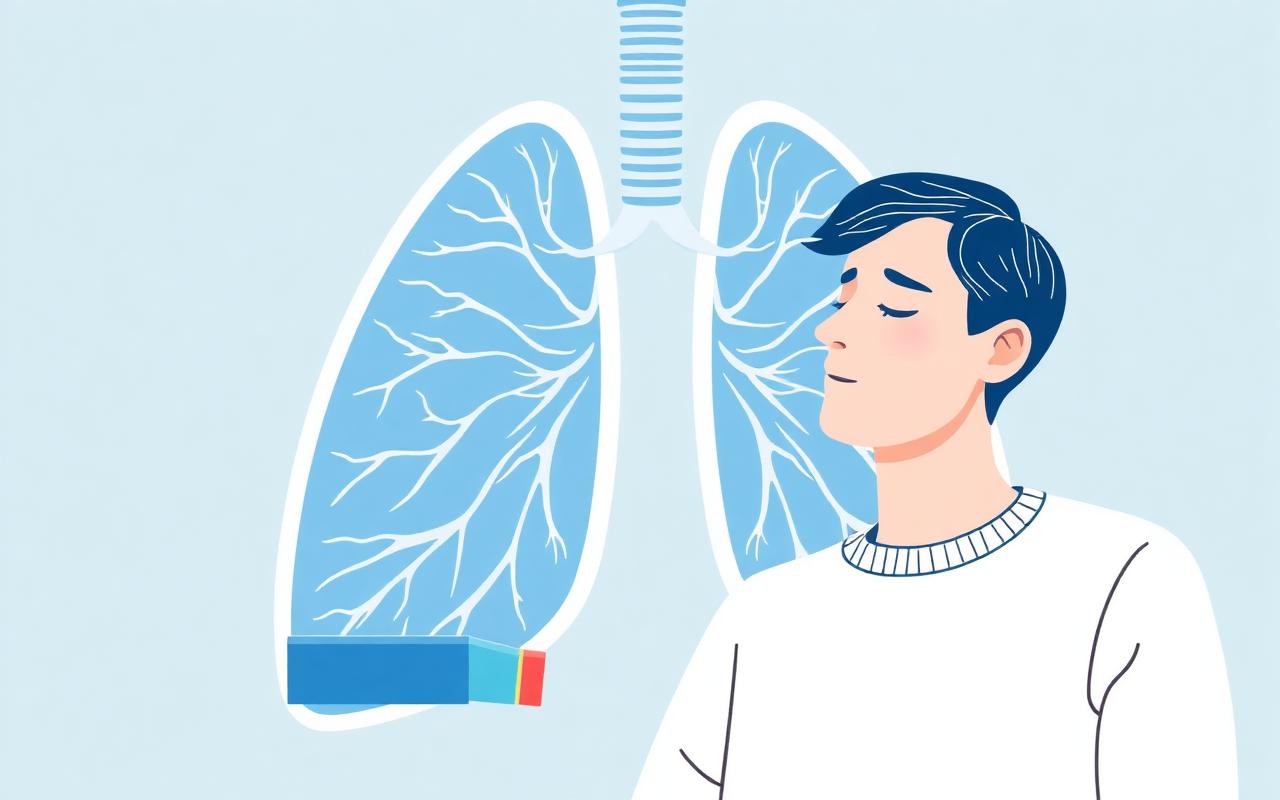 Asthma illustration