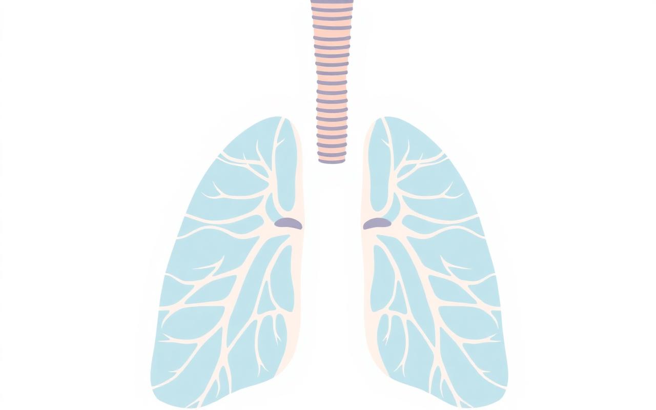 Bronchiectasis illustration